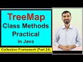 TreeMap in Java Methods Practical || Java Collections Framework by Deepak