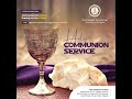 MID-WEEK / COMMUNION SERVICE (EVENING SERVICE) / 30TH OCTOBER 2024