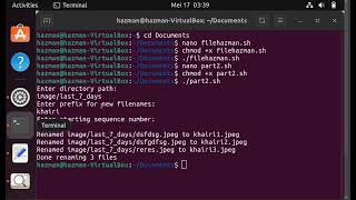 Shell Programming Lab Assignment CSF11703 Operating Systems