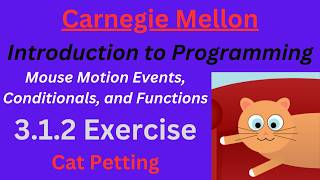 CM Intro to Programming Unit 3 Lesson 1 Exercise: Cat Petting
