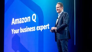 AWS re:Invent 2023 Keynote with Adam Selipsky, Amazon Q