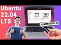 install Ubuntu 22 04 on HP EliteBook 840 G3 from USB Boot settings A2Z