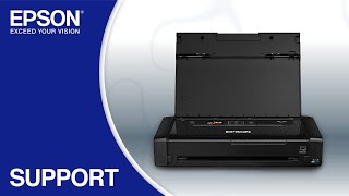 Epson WorkForce WF-110 | Wireless Setup Using the Control Panel