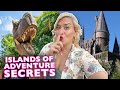 The BEST KEPT SECRETS Of Universal Islands Of Adventure | Jurassic Park, Marvel, Harry Potter, More