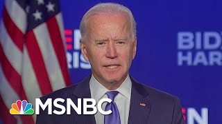 Biden Says Path To Victory Is Clear, Appeals For National Unity | The 11th Hour | MSNBC