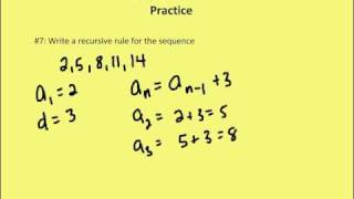 12.5 Recursive Rules (Practice)