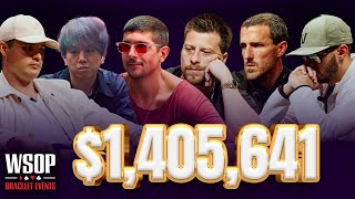 World Series of Poker 2024 | $25,000 6-Max High Roller Highlights with $1.4 Million Up Top!