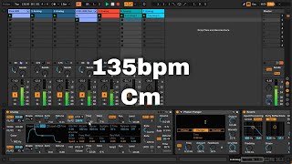 Melodic Techno | Ableton Live |  Workflow \u0026 Live Act | 110421