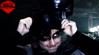 THE BATMAN - Bruce Wayne Can't Get His Mask On!! | DC Superhero Movie Parody - MELF