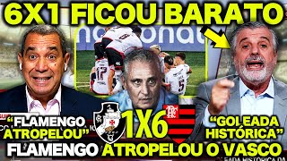 ZINHO e PASCOAL RASGAM ELOGIOS ao FLAMENGO ! "ESSE FLAMENGO TÁ UMA MÁQUINA ! ATROPELOU O VASCO"