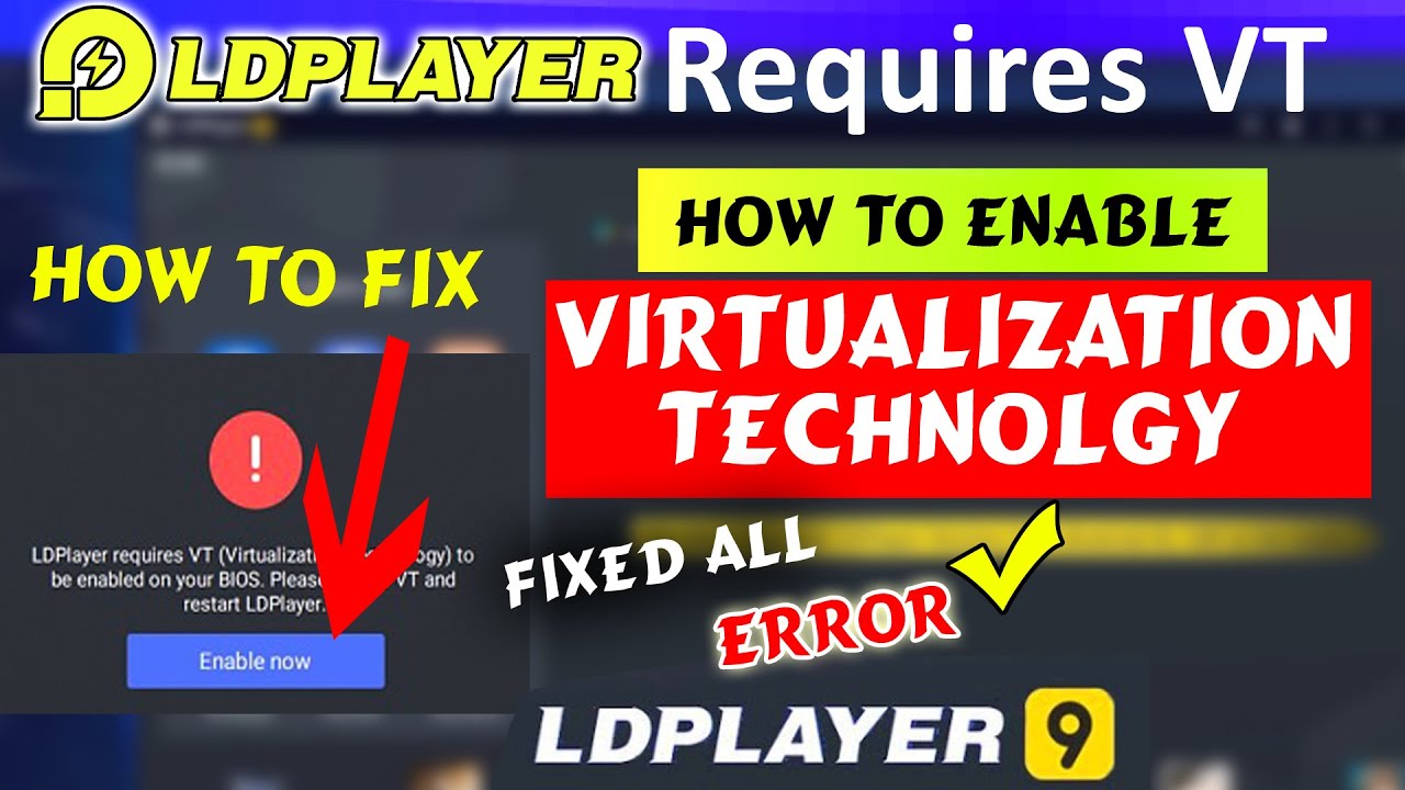 How To Enable Vt Virtualization Technology Without Bios On Any Pc