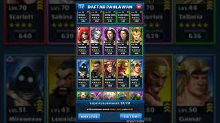 EMPIRES AND PUZZLES - 1 jam hero *5 bisa full