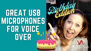 Great USB microphones for Audiobook Narration