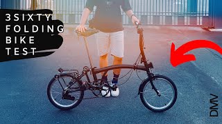 3Sixty Folding Bike 1st Ride + Impressions - BGC Chill Ride ( English/Filipino )