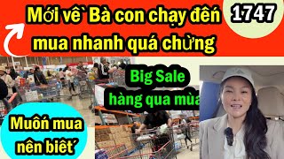 Mới về Costco bà con chạy đến mua nhanh quá chừng nên biết, sale rẻ hàng qua mùa, #1747