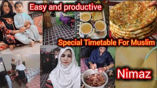 5 am to 10 pm routine with Daily part 1/ best  Shabo Al Bari