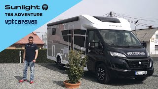 Kalandoroknak tervezve | Sunlight T68 Adventure lakóautó bemutató | VPT Caravan