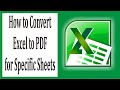 Step-by-Step Guide to Convert Excel to PDF for Specific Sheets #95