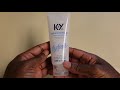 K Y Natural Feeling Personal Lubricant with Hyaluronic Acid Review, Very good lubricant to use