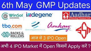 Indegene IPO GMP | Winsol Engineers IPO | Amkay Products IPO | Sai Swami Metals IPO |