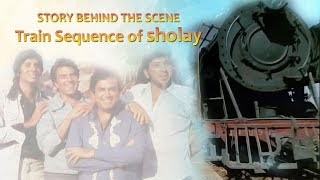 Sholay:- Story behind the scene l Trained sequence of Sholay