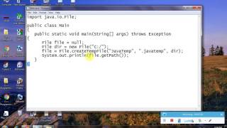 Write A Java Program To Create A File In A Specified Directory 13