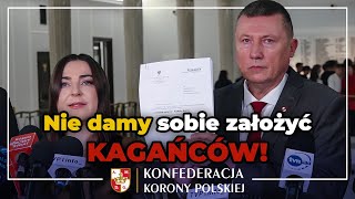 Nie damy sobie założyć kagańców!