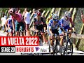 Relentless attacking! | La Vuelta a España 2022 Stage 20 Highlights