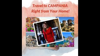 NOIAW Live Stream: Travel to Campania Right from Your Home with Cassandra Santoro!