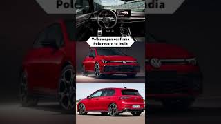 Volkswagen will bring back Polo to India. What do you say about this? #ytshorts