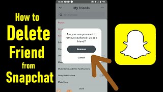 How to Delete Friend from Snapchat