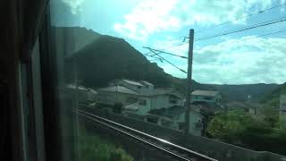 JR日豊本線 車窓 杵築駅～別府駅 (885系ソニック特急) 130km/h運転!!