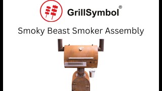 Grillsymbol Smoky Beast Assembly - Wood Burning BBQ Smoker and Grill