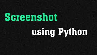 Screenshot using python(hindi/urdu)