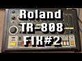 Roland TR-808 Fix #2 | Fault-finding and repairing an analog drum machine