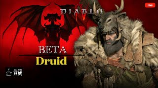 [暗黑4：Diablo IV] (Beta) 德魯伊 | 號稱最弱的職業 | 男人就要對自己狠一點 |