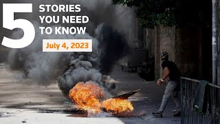 July 4, 2023: Philadelphia shooting, Israel, West Bank,  China on US chips, France riots, El Nino
