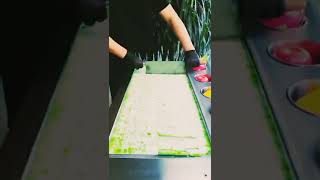 Green🍨🍦 Jelly Ice-cream🍨🍦💗 Rulls Making Ideas🍨🍦🍫💗. #shorts #green #jelly #icecream #rull #making