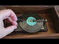 today s cool stuff a thorens ad30 mechanical disc music box. demo playing