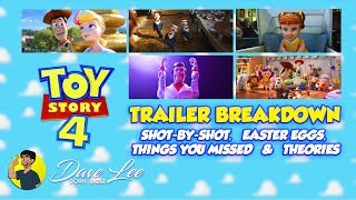 TOY STORY 4 - Trailer Breakdown, Easter Eggs, Things You Missed Explained