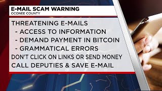 Oconee Co. deputies warn residents of scammers making threats over e-mail