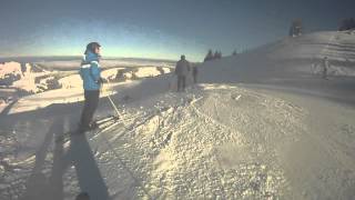 Falkenhütte bei Steibis - Ein Skiurlaub