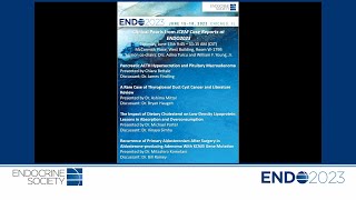Presentations from authors of cases published in JCEM Case Reports, June 2023, ENDO 2023