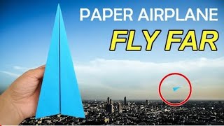 HOW TO MAKE EASY PAPER AIRPLANE THAT FLY FAR WELCOME TO MY DRAWING DREAM CRAFT RAJASEKHAR SADASIVAM