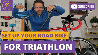 HOW TO PROPERLY SET UP YOUR ROAD BIKE FOR TRIATHLON.