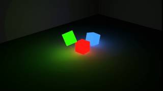 Bouncing cubes | Blender physics