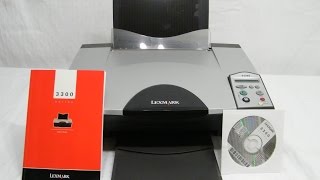 LEXMARK SERIES 3300 X3350 ALL IN ONE PRINTER COPIER SCANNER