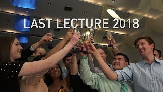 Last Lecture 2018