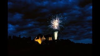 Hochzeitsfeuerwerk Schloss Wolkenstein