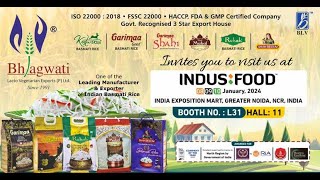 Day 1 at INDUS FOOD 2024 😀  (Bhagwati Lacto Vegetarian Exports Pvt. Ltd.) #blvexports